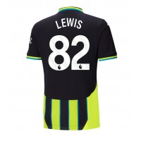 Dres Manchester City Rico Lewis #82 Gostujuci 2024-25 Kratak Rukav